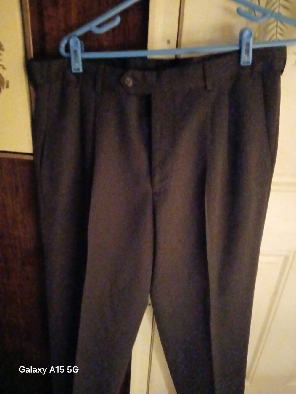 George Men's Brown Dress Pants